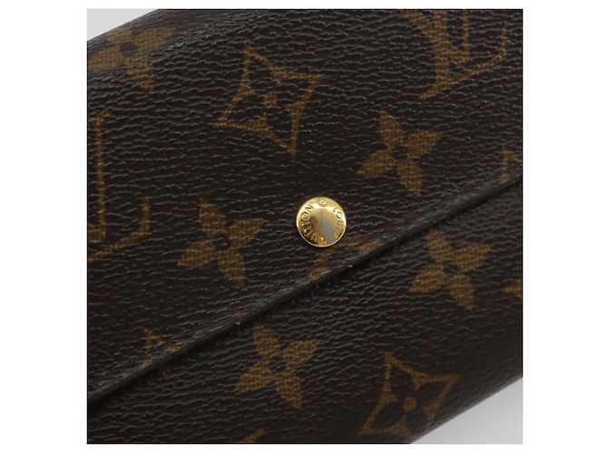 LOUIS VUITTON Monogram Portefeuille Sarah Long Wallet M61734 LV Auth 195118 Monogramma - vista 17
