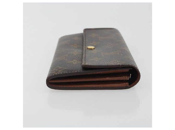 LOUIS VUITTON Monogram Portefeuille Sarah Long Wallet M61734 LV Auth 195118 Monogramma - vista 3