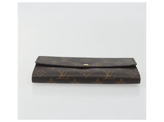 LOUIS VUITTON Monogram Portefeuille Sarah Long Wallet M61734 LV Auth 195118 Monogramma - vista 6
