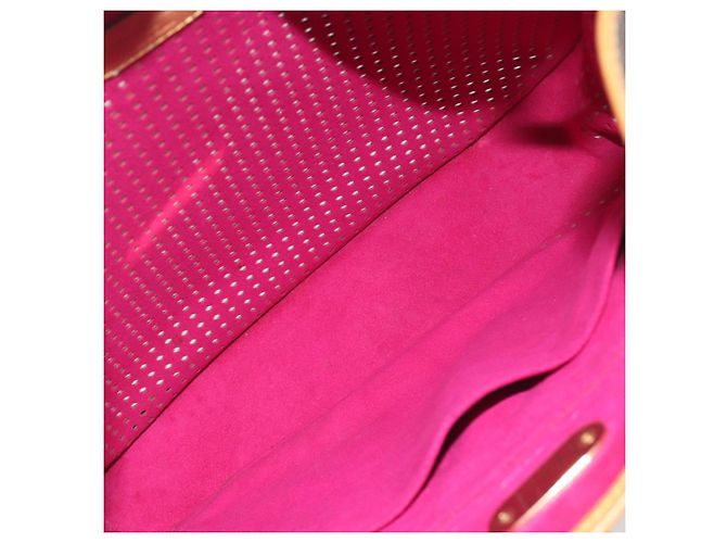 LOUIS VUITTON Monogram Perfo Musette Shoulder Bag Pink M95172 LV Auth 196087A Rosa Monogramma - vista 11