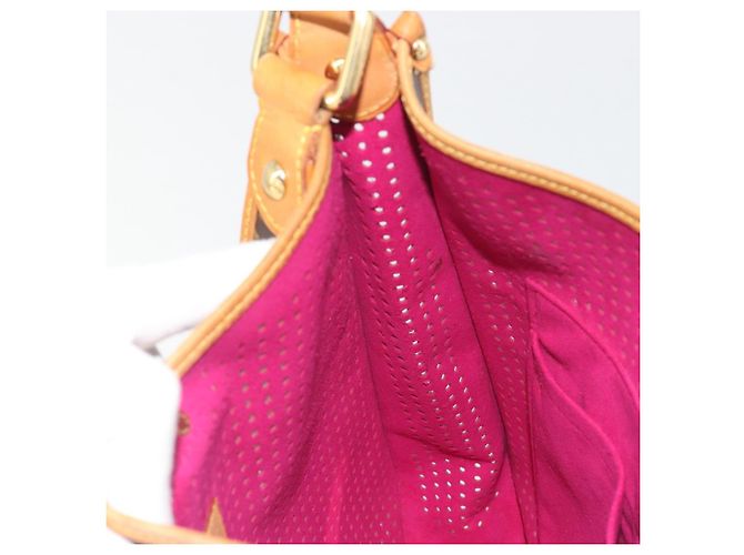 LOUIS VUITTON Monogram Perfo Musette Shoulder Bag Pink M95172 LV Auth 196087A Rosa Monogramma - vista 18