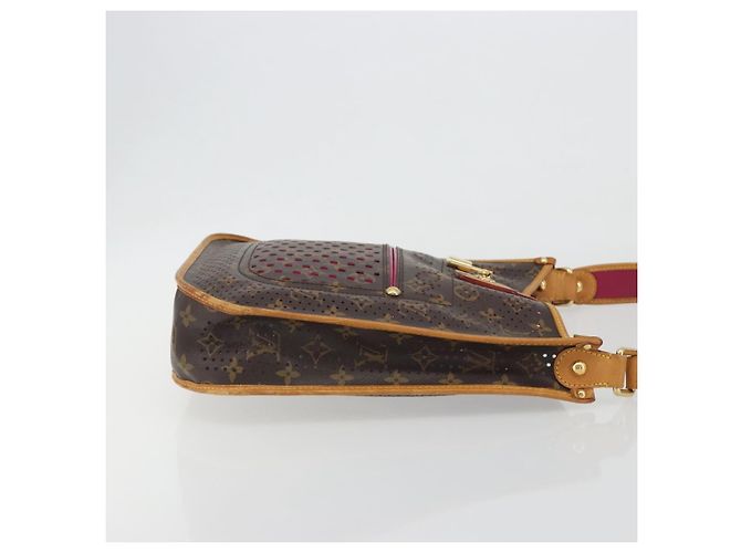 LOUIS VUITTON Monogram Perfo Musette Shoulder Bag Pink M95172 LV Auth 196087A Rosa Monogramma - vista 3