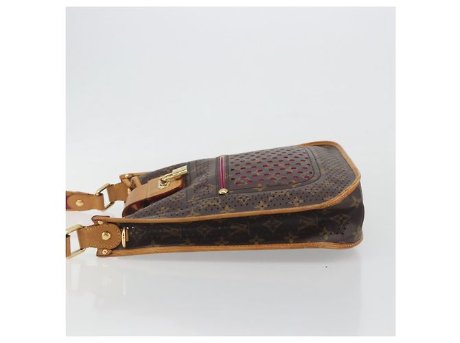 LOUIS VUITTON Monogram Perfo Musette Shoulder Bag Pink M95172 LV Auth 196087A Rosa Monogramma - vista 4
