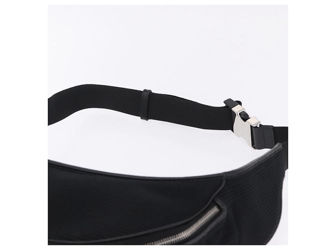 Borsa a tracolla FENDI Canvas Black Silver Auth ka5602V Nero Argento - vista 8