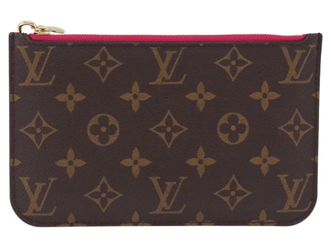 LOUIS VUITTON Monogram Neverfull PM Pouch LV Auth 193338 Monogramma - vista 13