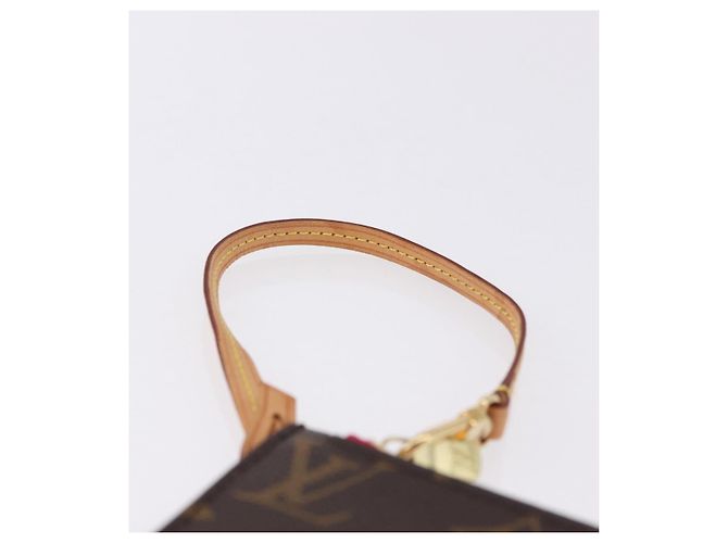 LOUIS VUITTON Monogram Neverfull PM Pouch LV Auth 193338 Monogramma - vista 8