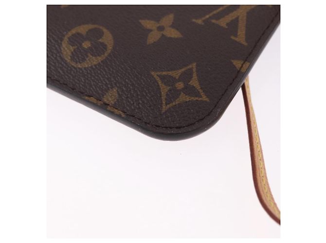 LOUIS VUITTON Monogram Neverfull PM Pouch LV Auth 193338 Monogramma - vista 9