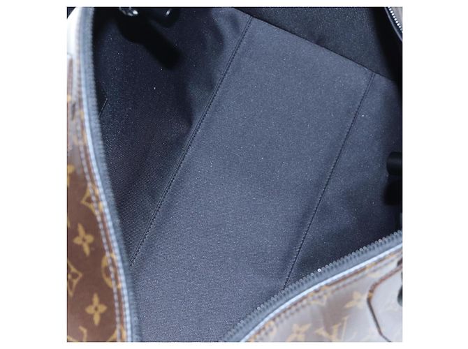 Borsa LOUIS VUITTON Monogram Glaze Keepall Bandouliere 50 M43899 LV Auth 191644SM Monogramma - vista 10