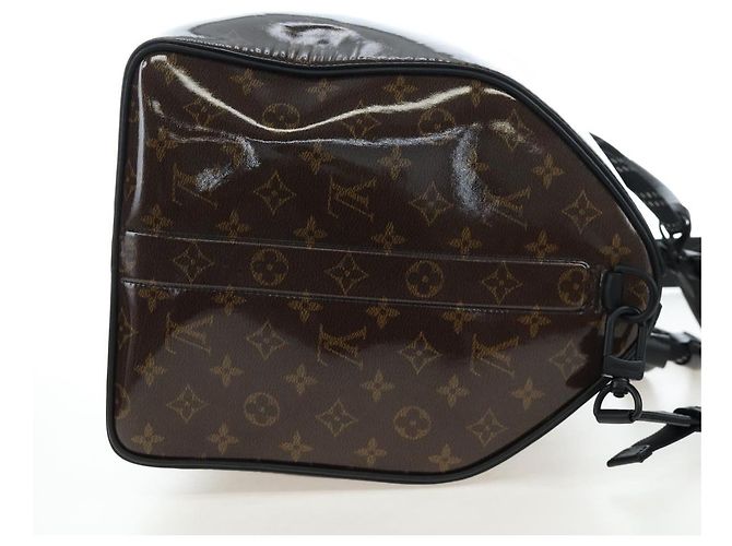Borsa LOUIS VUITTON Monogram Glaze Keepall Bandouliere 50 M43899 LV Auth 191644SM Monogramma - vista 4