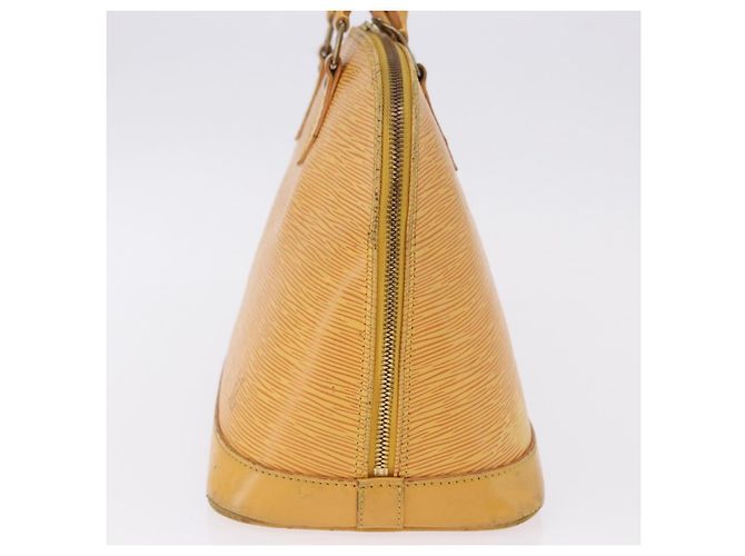 Borsa a mano LOUIS VUITTON Epi Alma Tassili Yellow M52149 LV Auth 195328 - vista 4