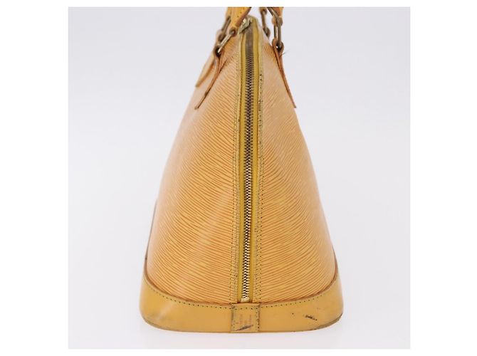 Borsa a mano LOUIS VUITTON Epi Alma Tassili Yellow M52149 LV Auth 195328 - vista 5