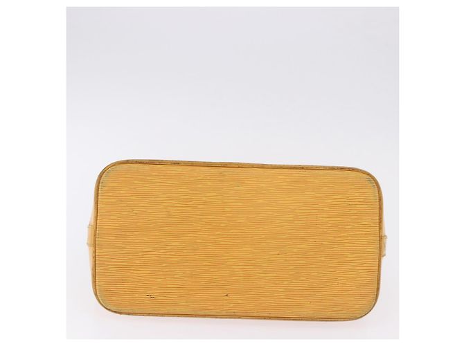 Borsa a mano LOUIS VUITTON Epi Alma Tassili Yellow M52149 LV Auth 195328 - vista 6