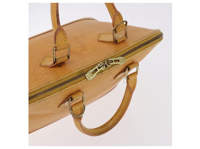 Borsa a mano LOUIS VUITTON Epi Alma Tassili Yellow M52149 LV Auth 195328 - vista 7