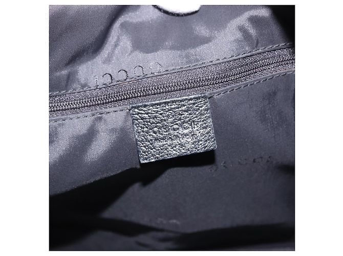Borsa a tracolla GUCCI GG Canvas Jackie Nero Argento 001 3355 2123 Auth ka5595 - vista 15