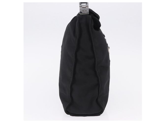 Borsa a tracolla GUCCI GG Canvas Jackie Nero Argento 001 3355 2123 Auth ka5595 - vista 5