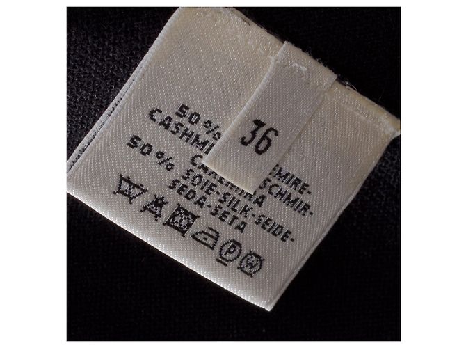 Autre Marque Prenda UNSIGNED en Cachemir Negro - 103766 - vista 6
