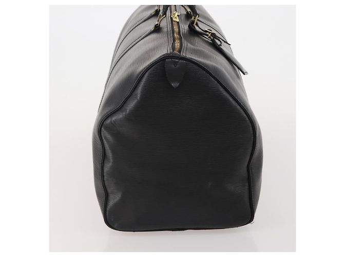 LOUIS VUITTON Epi Keepall 55 Boston Bag Noir Black M42952 LV Auth 194576 Nero - vista 4