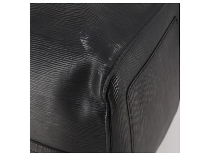 LOUIS VUITTON Epi Keepall 55 Boston Bag Noir Black M42952 LV Auth 194576 Nero - vista 9