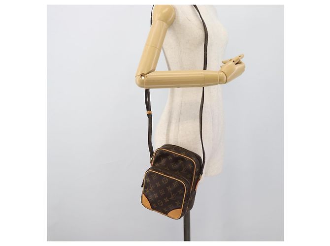 LOUIS VUITTON Monogram Amazon Schultertasche M45236 LV Auth 195243V Monogramm - Ansicht 22