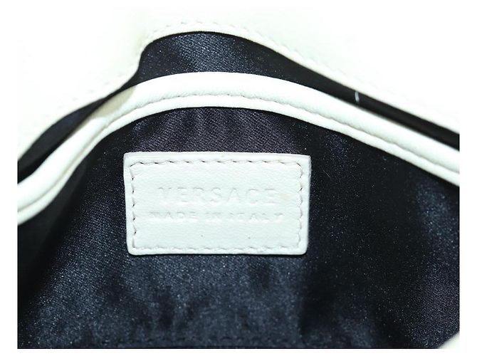 Borsa a tracolla con catena VERSACE Canvas Multicolor Gold Auth 195065M Multicolore D'oro - vista 23