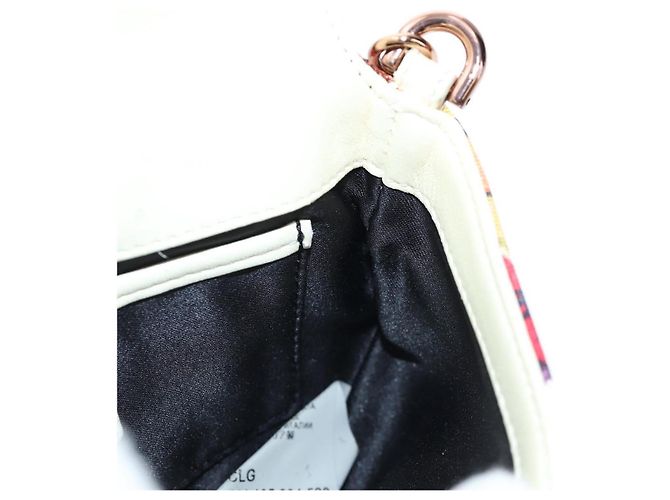 Borsa a tracolla con catena VERSACE Canvas Multicolor Gold Auth 195065M Multicolore D'oro - vista 24