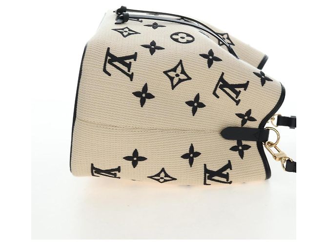 Néonoé Borsa LOUIS VUITTON Monogram By The Pool Neo Noe MM Canvas M23080 LV Auth 191956SM Beige - vista 4