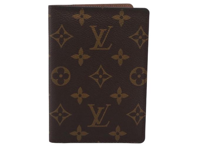 LOUIS VUITTON Monogram Couverture passport Passport Case M64502 LV Auth 194320 Monogramma - vista 13
