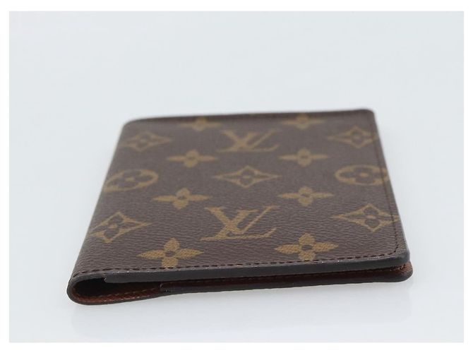 LOUIS VUITTON Monogram Couverture passport Passport Case M64502 LV Auth 194320 Monogramma - vista 6