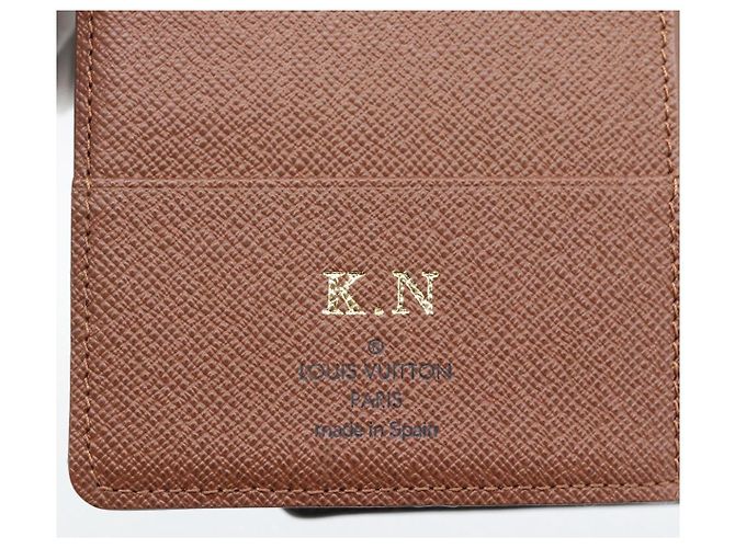 LOUIS VUITTON Monogram Couverture passport Passport Case M64502 LV Auth 194320 Monogramma - vista 8