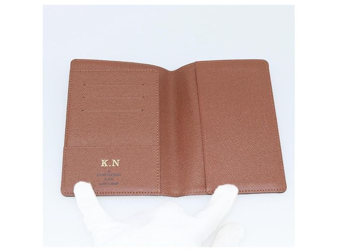 LOUIS VUITTON Monogram Couverture passport Passport Case M64502 LV Auth 194320 Monogramma - vista 9