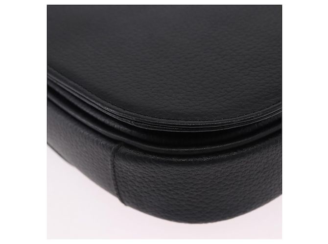 Borsa a tracolla Burberrys in pelle nera e oro Auth ka5693 Nero D'oro - vista 12