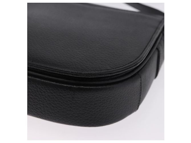Borsa a tracolla Burberrys in pelle nera e oro Auth ka5693 Nero D'oro - vista 13