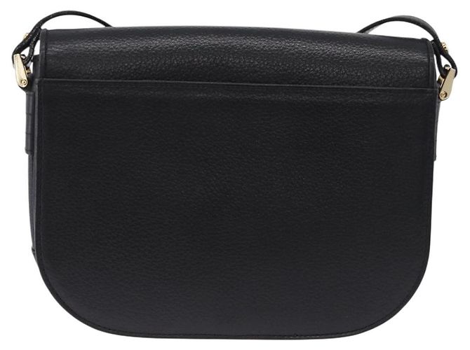 Borsa a tracolla Burberrys in pelle nera e oro Auth ka5693 Nero D'oro - vista 3