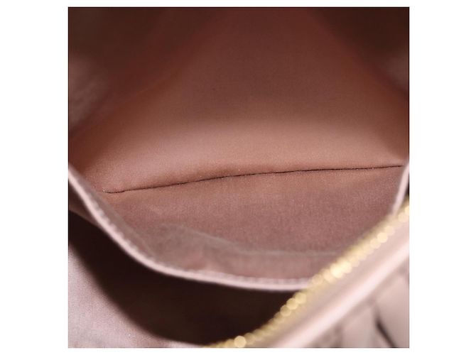 Borsa a tracolla Miu Miu Matelassé Wonder in pelle di agnello Pink Gold Auth 196075SAM Rosa D'oro - vista 21