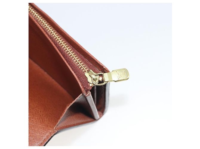 LOUIS VUITTON Porte Monnaie Billets Tresor Wallet M61730 LV Auth 194316A Monogramma - vista 10