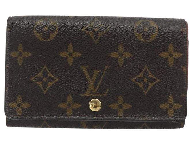 LOUIS VUITTON Porte Monnaie Billets Tresor Wallet M61730 LV Auth 194316A Monogramma - vista 13