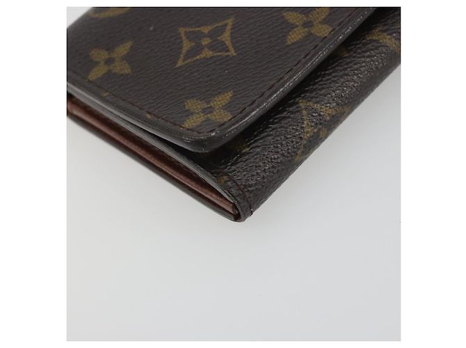 LOUIS VUITTON Porte Monnaie Billets Tresor Wallet M61730 LV Auth 194316A Monogramma - vista 14