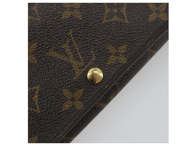 LOUIS VUITTON Porte Monnaie Billets Tresor Wallet M61730 LV Auth 194316A Monogramma - vista 17