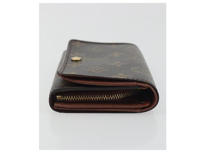 LOUIS VUITTON Porte Monnaie Billets Tresor Wallet M61730 LV Auth 194316A Monogramma - vista 3