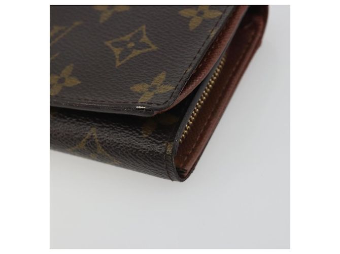 LOUIS VUITTON Porte Monnaie Billets Tresor Wallet M61730 LV Auth 194316A Monogramma - vista 7
