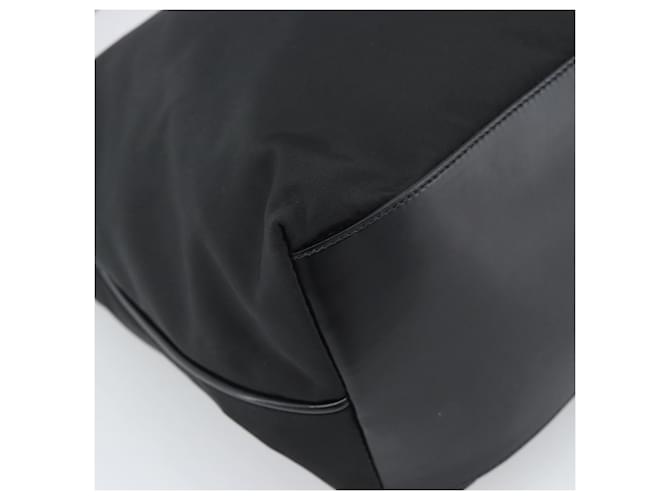 Borsa a Tracolla PRADA Nylon Black Silver Auth 196016A Nero Argento - vista 15
