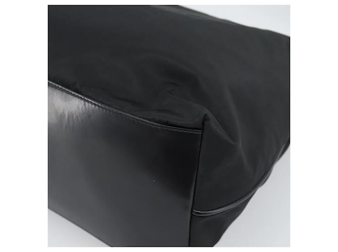 Borsa a Tracolla PRADA Nylon Black Silver Auth 196016A Nero Argento - vista 16