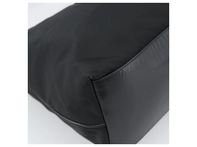 Borsa a Tracolla PRADA Nylon Black Silver Auth 196016A Nero Argento - vista 17