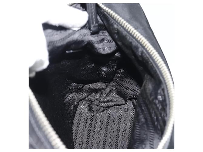 Borsa a Tracolla PRADA Nylon Black Silver Auth 196016A Nero Argento - vista 20
