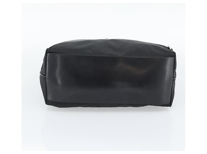 Borsa a Tracolla PRADA Nylon Black Silver Auth 196016A Nero Argento - vista 5