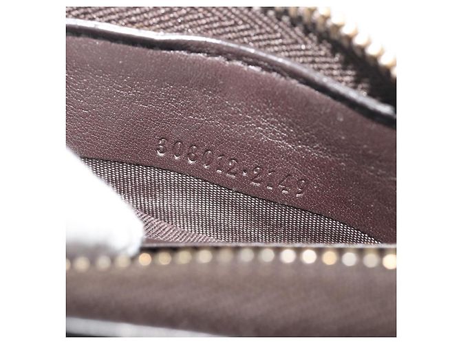 GUCCI GG Canvas Long Wallet Beige Gold 308012 Auth bs36775 Golden - Ansicht 21