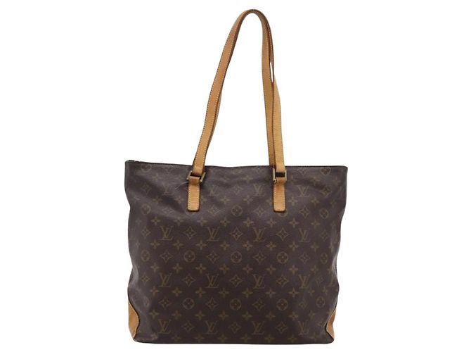 Borsa Tote Cabas Mezzo Monogram LOUIS VUITTON M51151 LV Auth ka5628 Monogramma - vista 13