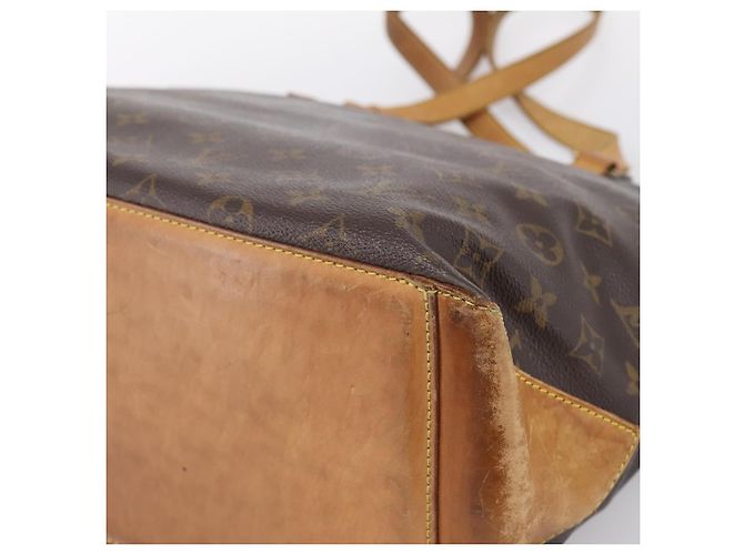 Borsa Tote Cabas Mezzo Monogram LOUIS VUITTON M51151 LV Auth ka5628 Monogramma - vista 15