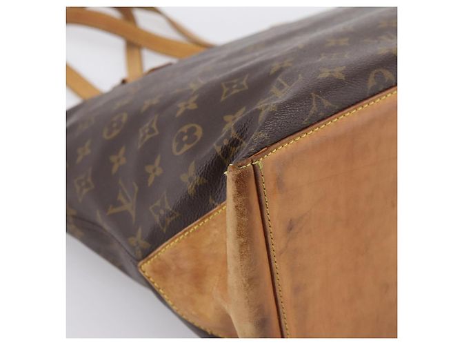 Borsa Tote Cabas Mezzo Monogram LOUIS VUITTON M51151 LV Auth ka5628 Monogramma - vista 16