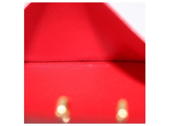 LOUIS VUITTON Monogram Vernis Agenda PM Planner Cover Rouge R21003 Auth 180968A Roja - vista 24